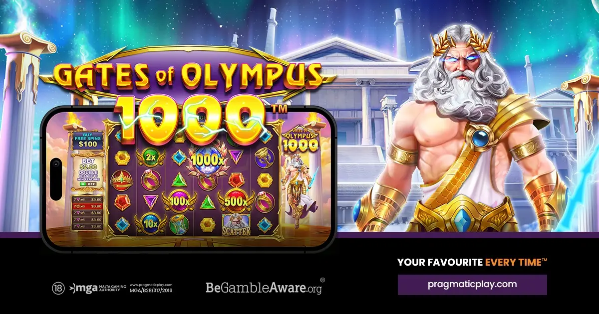Gates of Olympus 1000 — игровой процесс, барабаны и символы