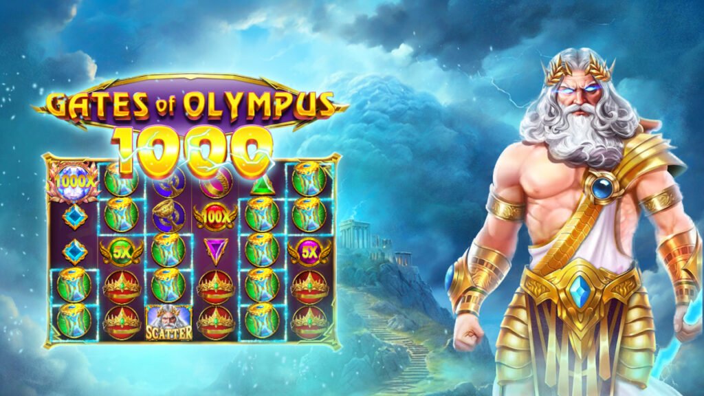 Gates of Olympus 1000 — экран большого выигрыша x25000